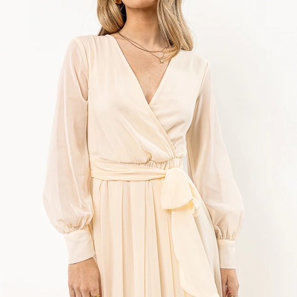 Bohme Veronica Maxi Dress in Cream - Picture 4 of 5
